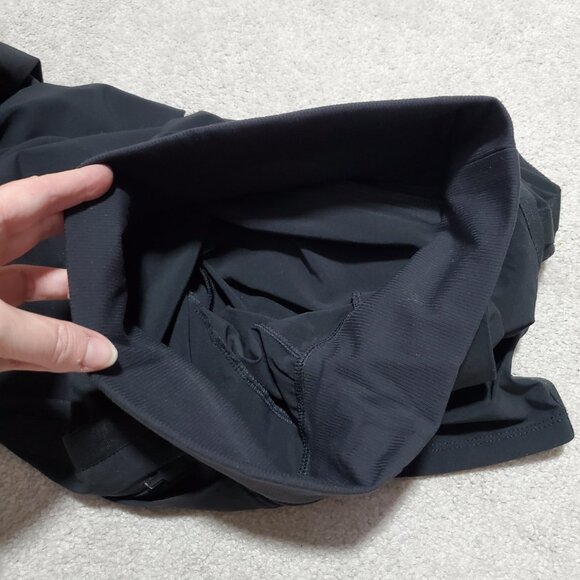 ATHLETA Nolita Slim Tapered Leg Crop Pants Travel Stretch Black Women's 4 x 25" - Picture 7 of 16